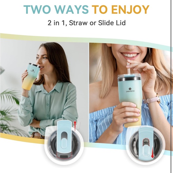 Gradient Sun & sky 20 oz Tumbler - Picture 4 of 6